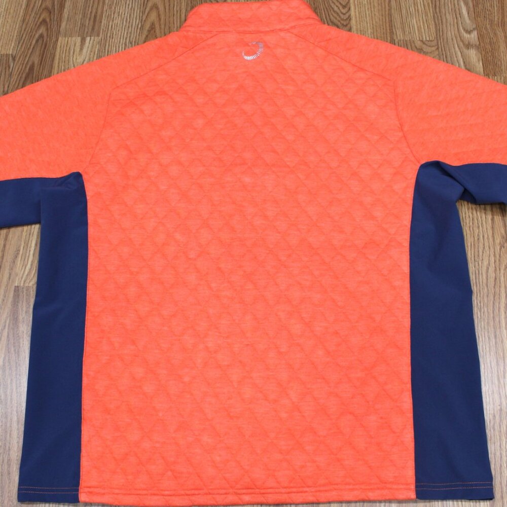 Zero Restriction 1/4 Button Quilted Jacket Polyes… - image 6